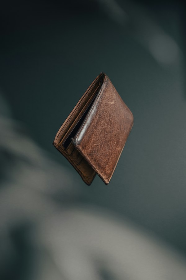 Dompet Kulit Coklat Mini