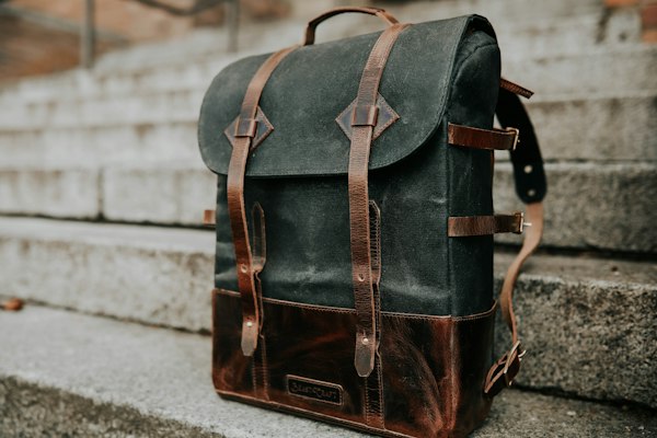 Ransel Canvas Kulit Army