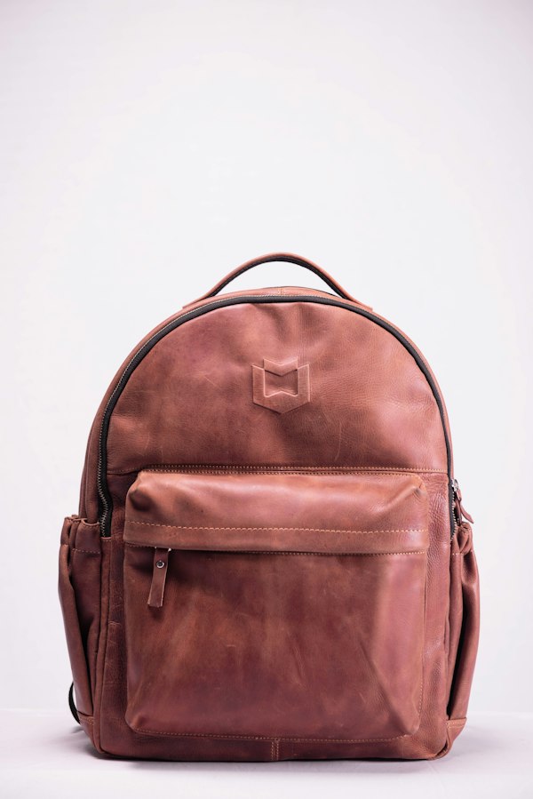 Ransel Kulit Coklat Klasik